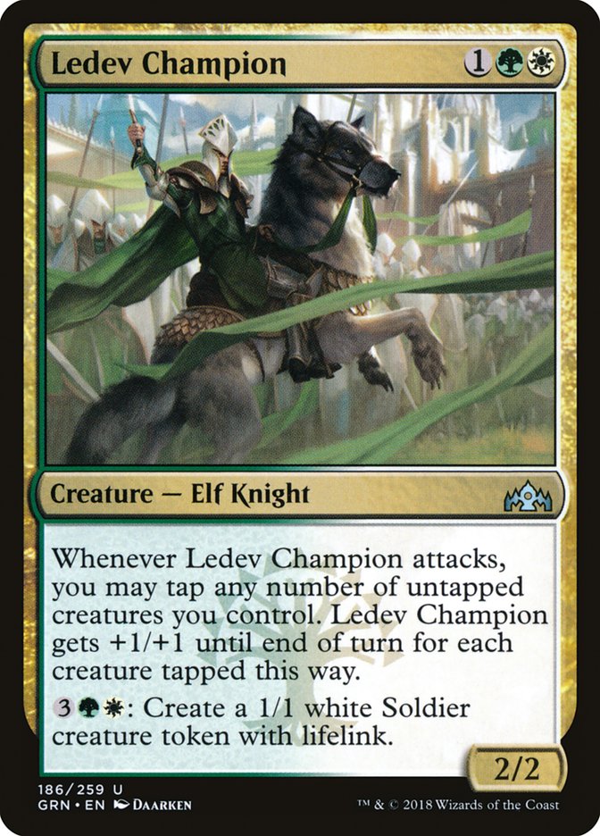 Ledev Champion [Guilds of Ravnica] MTG Single Magic: The Gathering | Red Claw Gaming