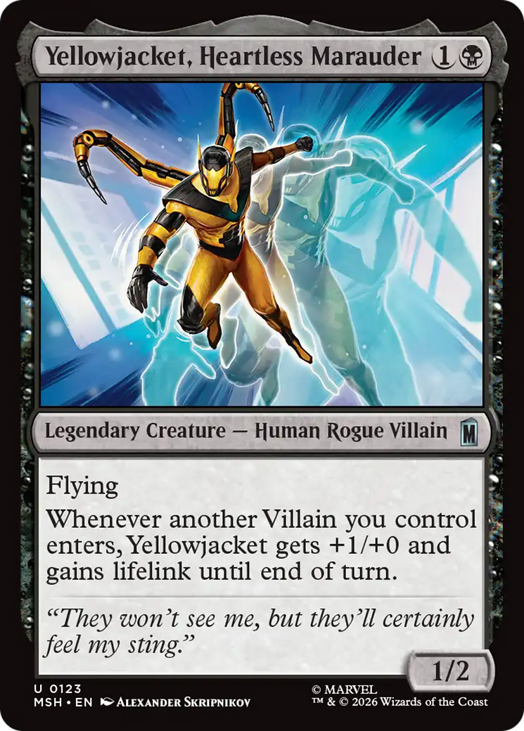 Yellowjacket, Heartless Marauder [Marvel Super Heroes] | Red Claw Gaming