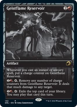 Geistflame Reservoir [Innistrad: Double Feature] MTG Single Magic: The Gathering | Red Claw Gaming