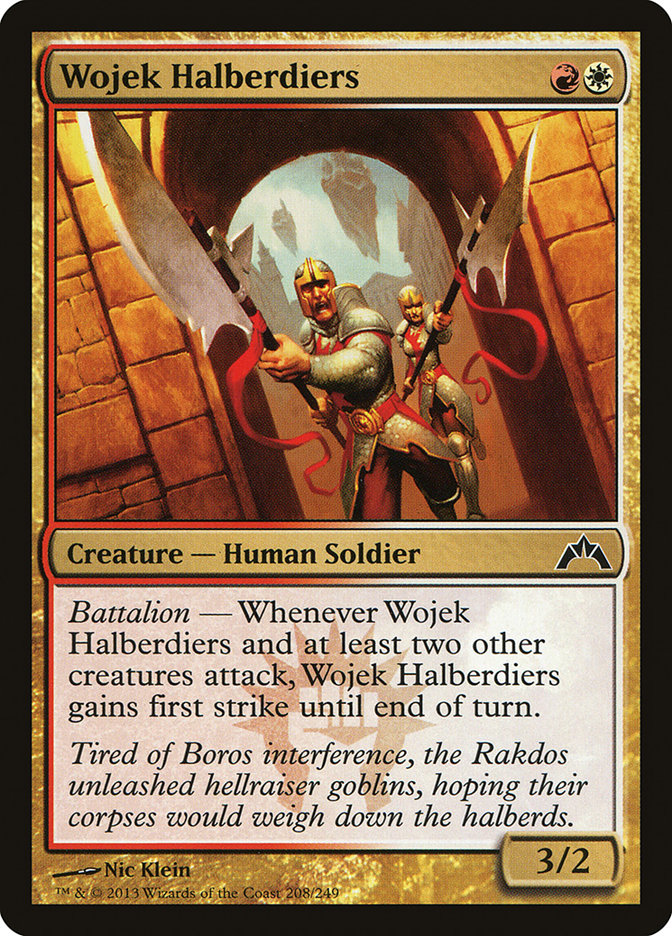 Wojek Halberdiers [Gatecrash] MTG Single Magic: The Gathering | Red Claw Gaming