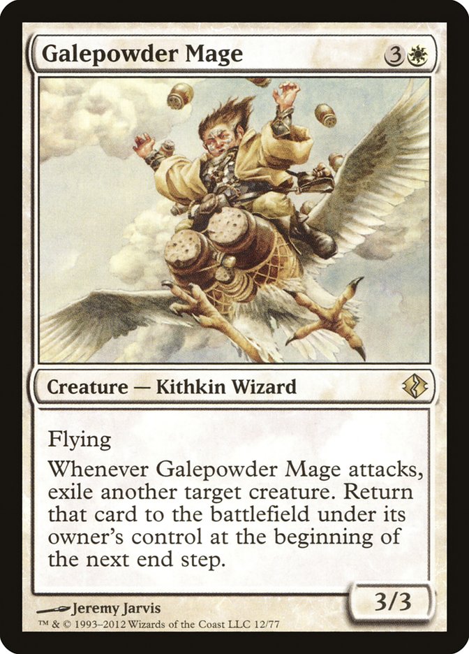 Galepowder Mage [Duel Decks: Venser vs. Koth] MTG Single Magic: The Gathering | Red Claw Gaming