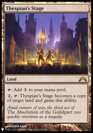Thespian's Stage [The List] MTG Single Magic: The Gathering | Red Claw Gaming