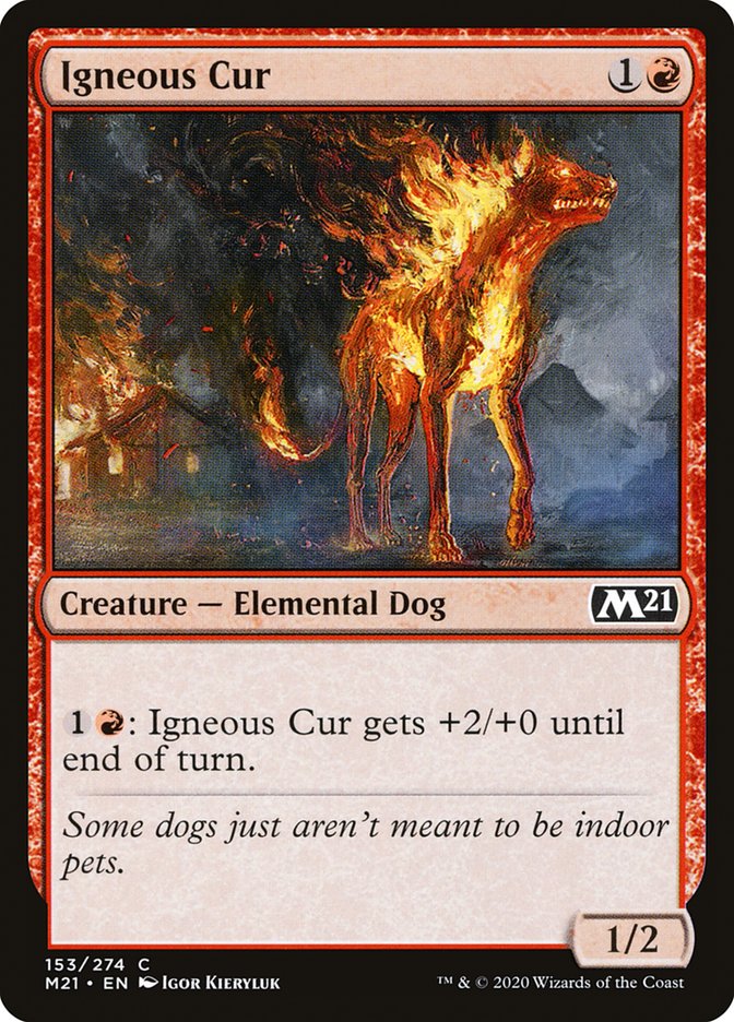 Igneous Cur [Core Set 2021] MTG Single Magic: The Gathering | Red Claw Gaming