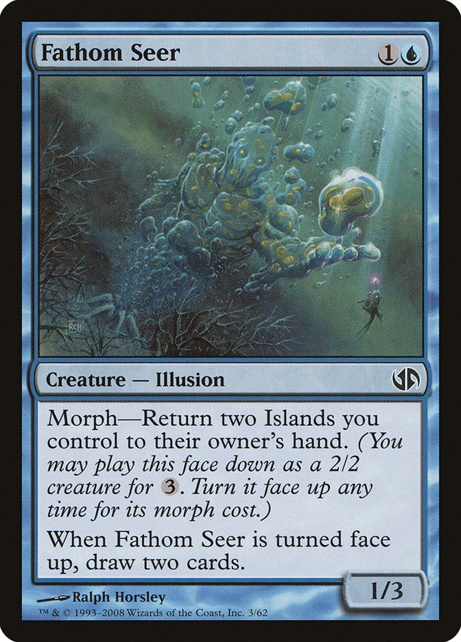 Fathom Seer [Duel Decks: Jace vs. Chandra] MTG Single Magic: The Gathering | Red Claw Gaming