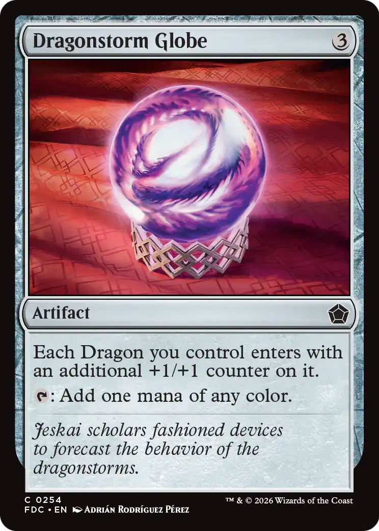 Dragonstorm Globe [Foundations Commander] | Red Claw Gaming