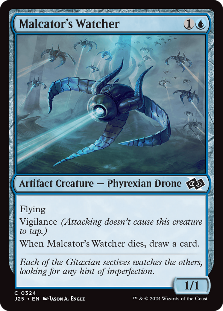 Malcator's Watcher [Foundations Jumpstart] MTG Single Magic: The Gathering | Red Claw Gaming