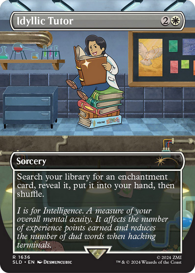 Idyllic Tutor (1636) [Secret Lair Drop Series] MTG Single Magic: The Gathering | Red Claw Gaming