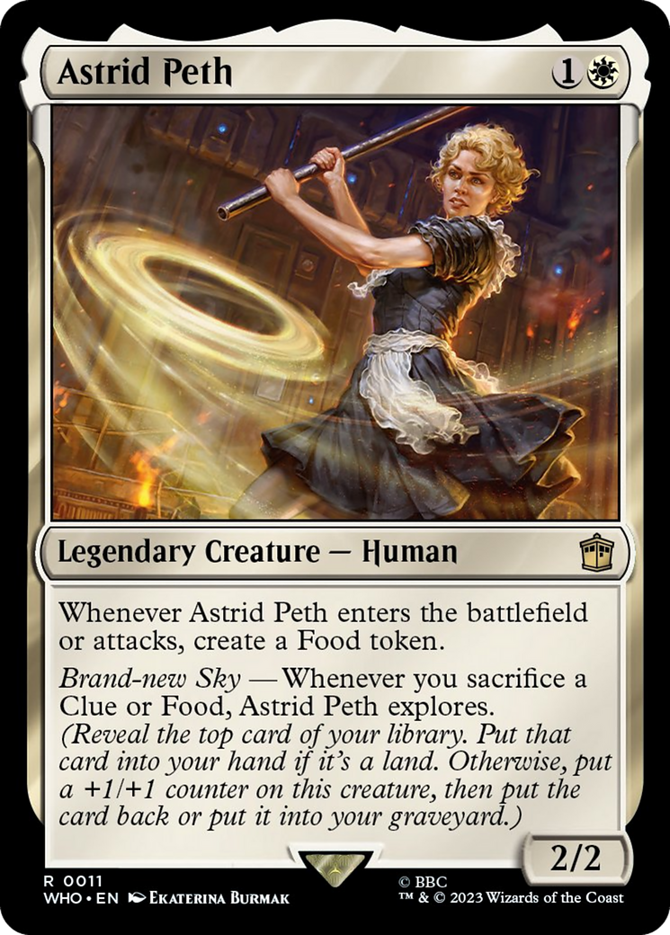 Astrid Peth [Doctor Who] MTG Single Magic: The Gathering    | Red Claw Gaming