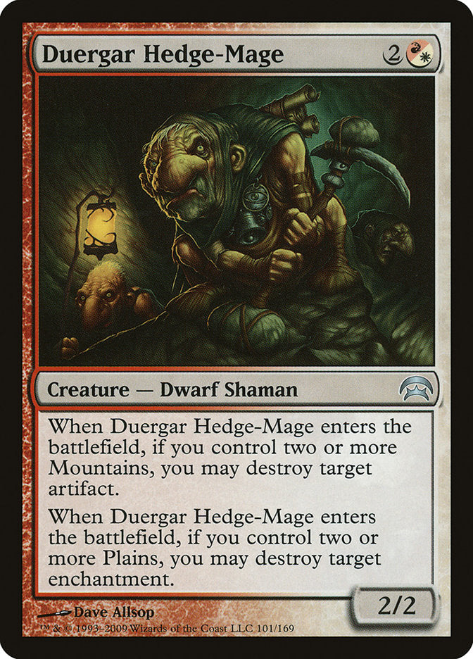 Duergar Hedge-Mage [Planechase] MTG Single Magic: The Gathering | Red Claw Gaming