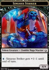 Sinuous Striker // Zombie Double-Sided Token [Hour of Devastation Tokens] MTG Single Magic: The Gathering | Red Claw Gaming