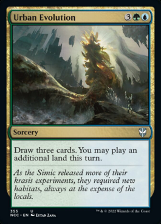 Urban Evolution [Streets of New Capenna Commander] MTG Single Magic: The Gathering | Red Claw Gaming