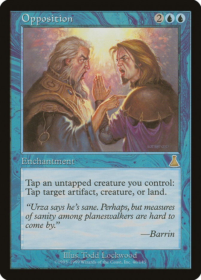 Opposition [Urza's Destiny] MTG Single Magic: The Gathering | Red Claw Gaming