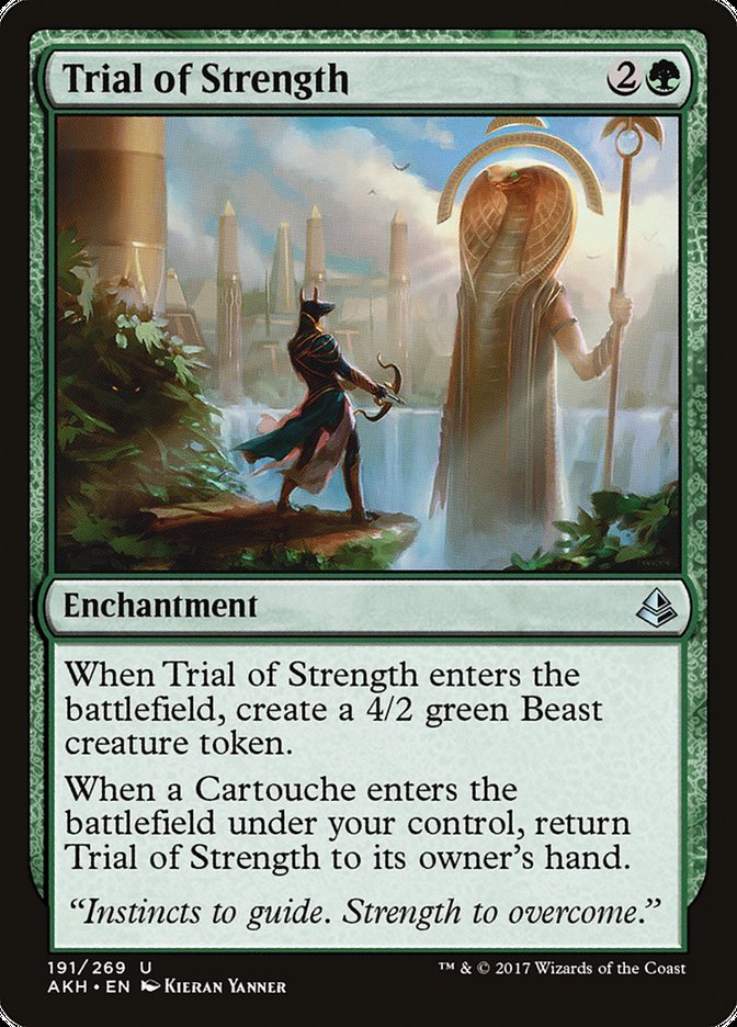 Trial of Strength [Amonkhet] MTG Single Magic: The Gathering | Red Claw Gaming