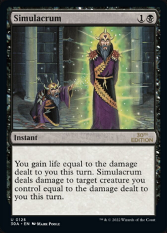 Simulacrum [30th Anniversary Edition] MTG Single Magic: The Gathering | Red Claw Gaming
