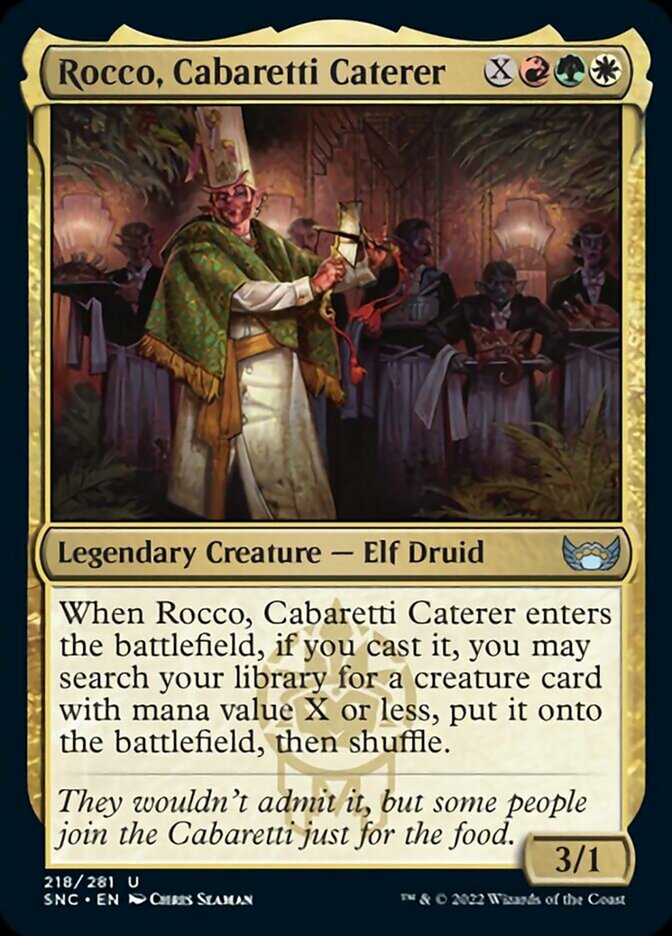 Rocco, Cabaretti Caterer [Streets of New Capenna] MTG Single Magic: The Gathering | Red Claw Gaming