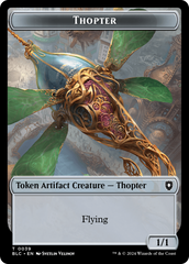 Goblin // Thopter Double-Sided Token [Bloomburrow Commander Tokens] MTG Single Magic: The Gathering | Red Claw Gaming