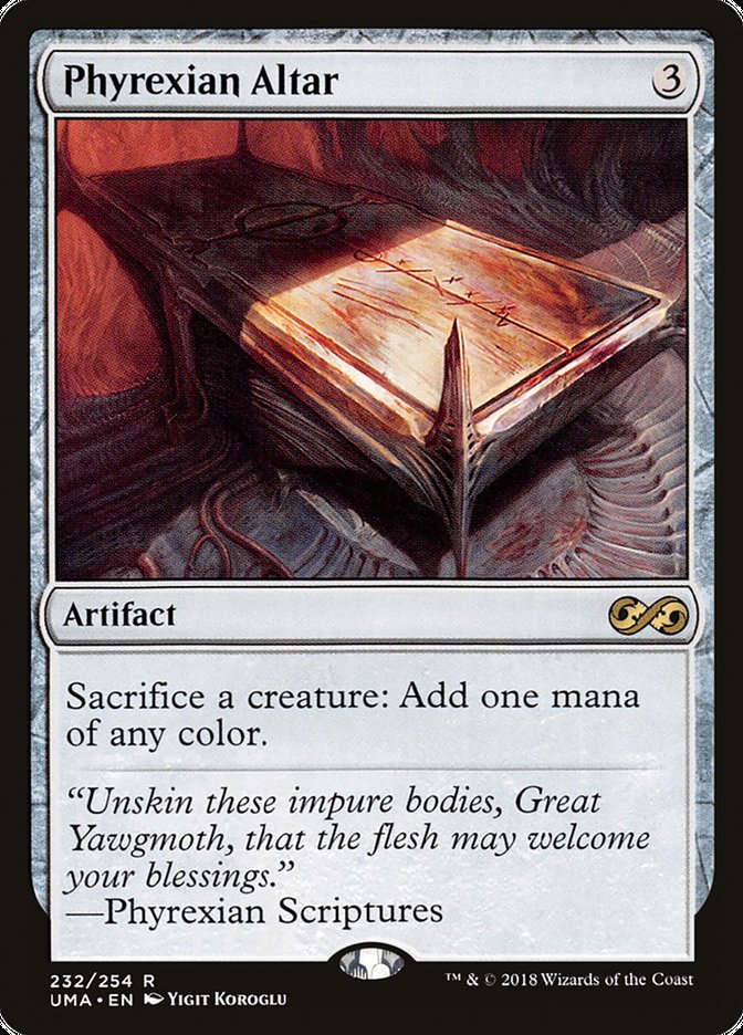 Phyrexian Altar [Ultimate Masters] MTG Single Magic: The Gathering | Red Claw Gaming