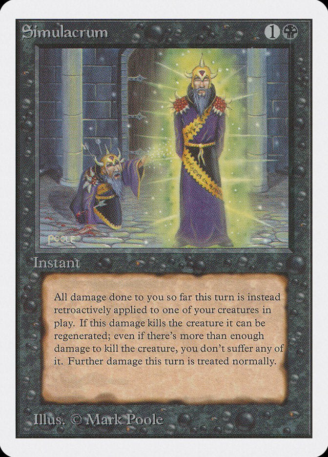 Simulacrum [Unlimited Edition] MTG Single Magic: The Gathering | Red Claw Gaming