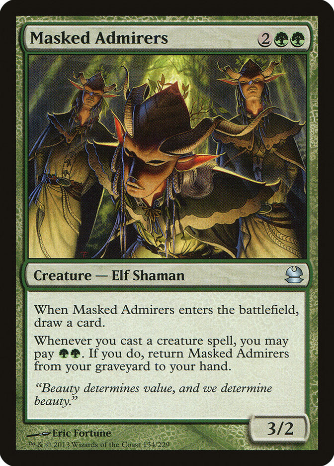 Masked Admirers [Modern Masters] MTG Single Magic: The Gathering | Red Claw Gaming