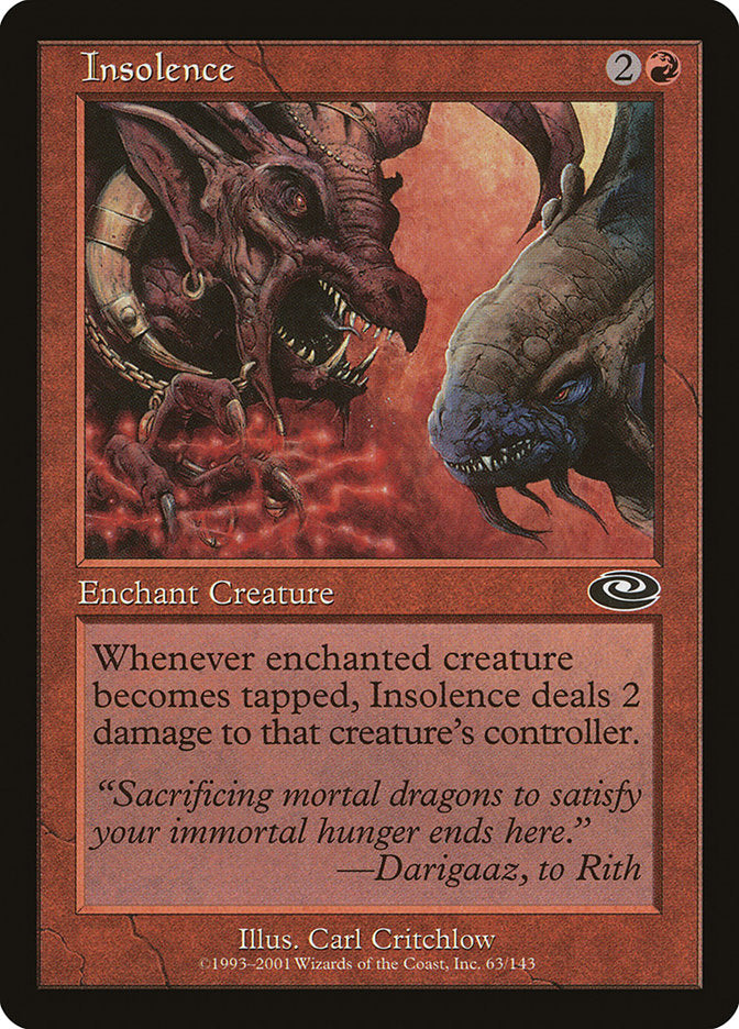 Insolence [Planeshift] MTG Single Magic: The Gathering | Red Claw Gaming