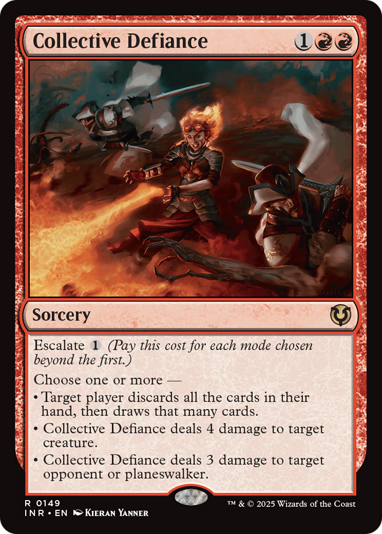 Collective Defiance [Innistrad Remastered] MTG Single Magic: The Gathering | Red Claw Gaming