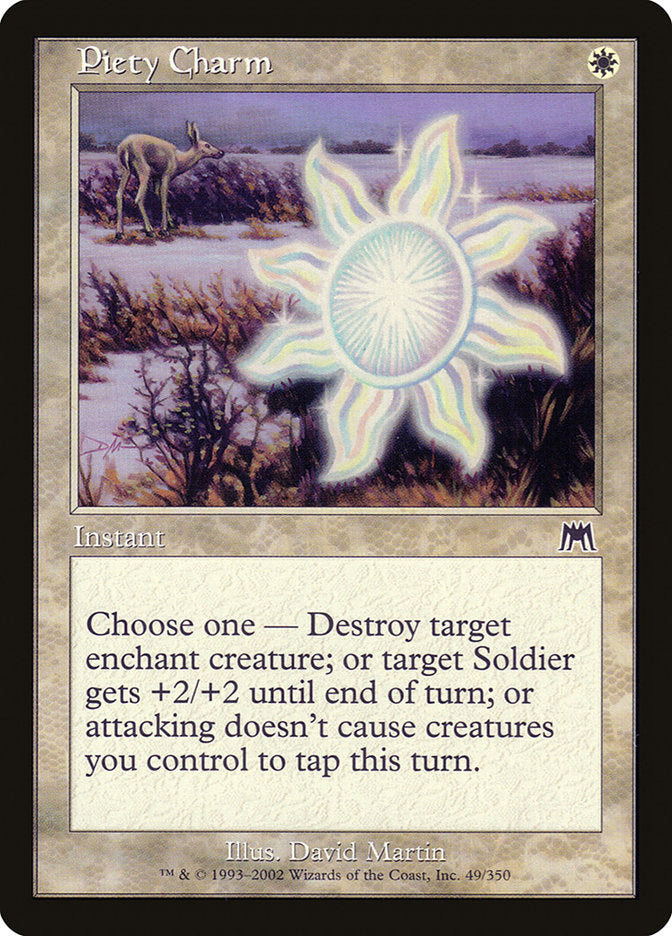 Piety Charm [Onslaught] MTG Single Magic: The Gathering | Red Claw Gaming