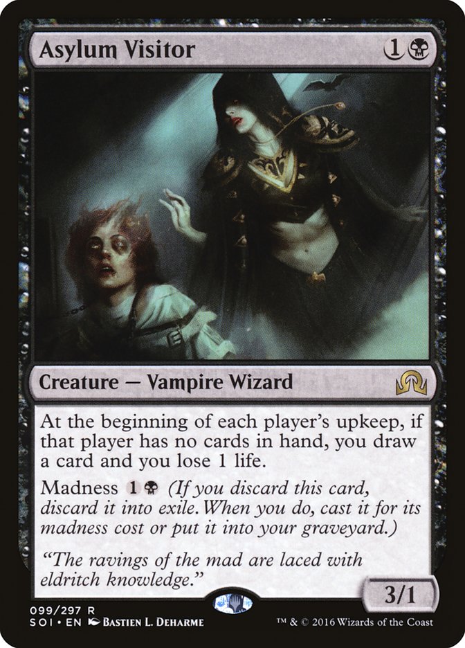 Asylum Visitor [Shadows over Innistrad] MTG Single Magic: The Gathering | Red Claw Gaming