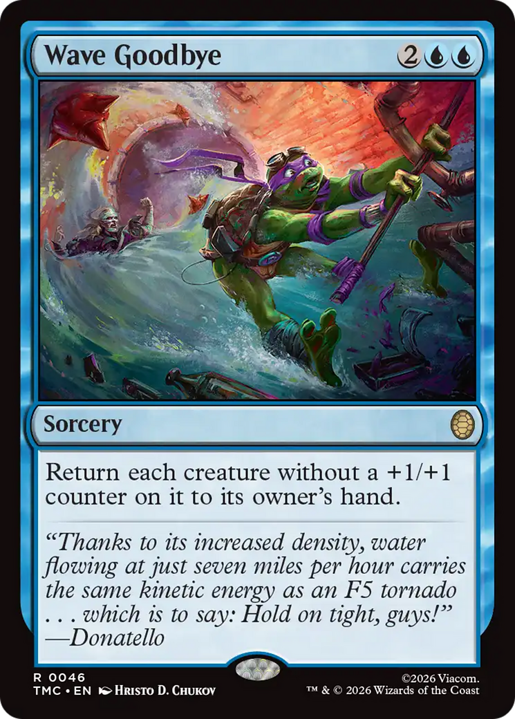 Wave Goodbye [Teenage Mutant Ninja Turtles Commander] MTG Single Magic: The Gathering | Red Claw Gaming