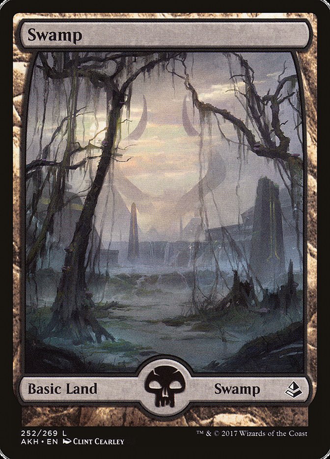 Swamp (252) [Amonkhet] MTG Single Magic: The Gathering | Red Claw Gaming