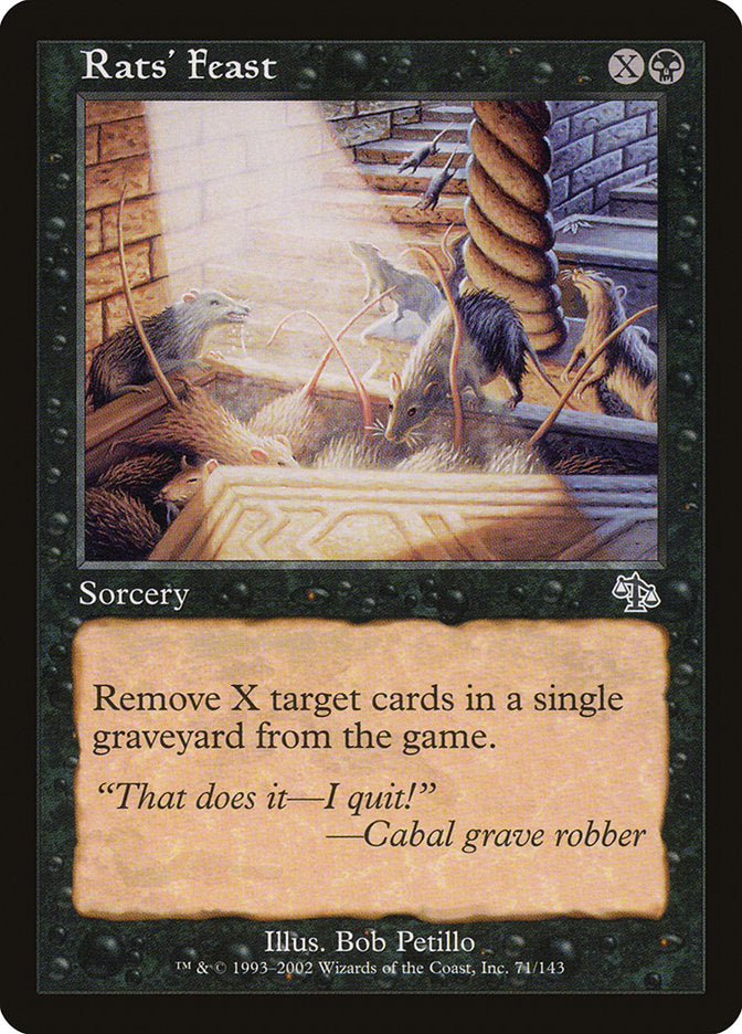 Rats' Feast [Judgment] MTG Single Magic: The Gathering | Red Claw Gaming