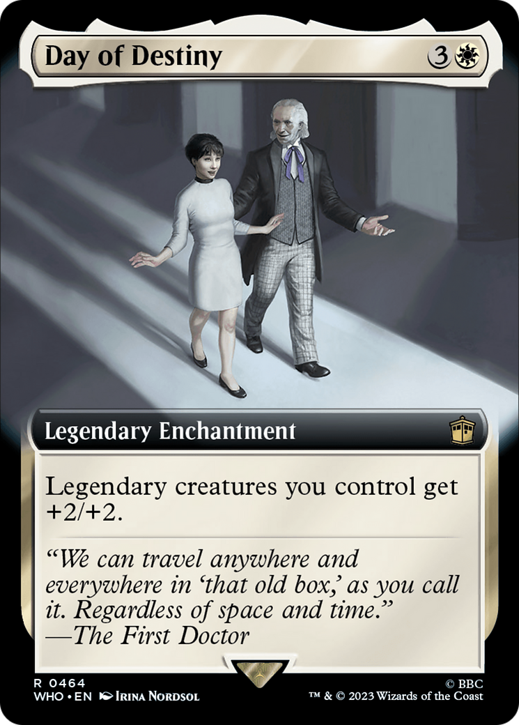 Day of Destiny (Extended Art) [Doctor Who] MTG Single Magic: The Gathering | Red Claw Gaming