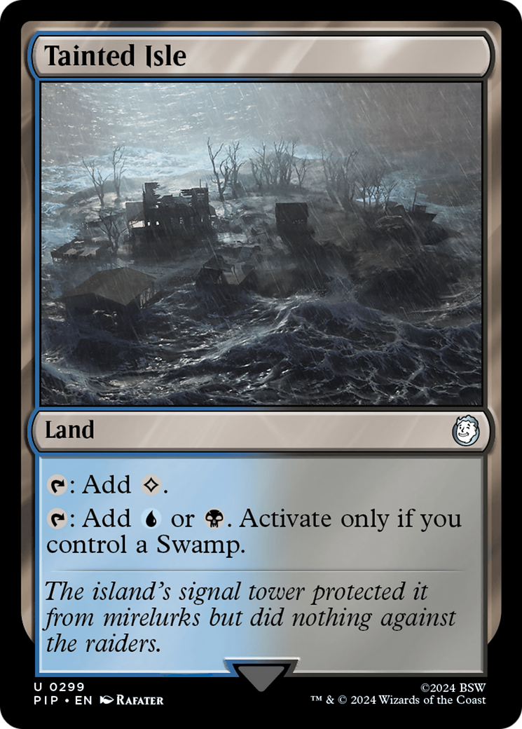 Tainted Isle [Fallout] MTG Single Magic: The Gathering | Red Claw Gaming