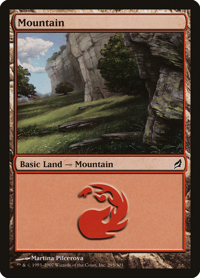 Mountain (295) [Lorwyn] MTG Single Magic: The Gathering | Red Claw Gaming