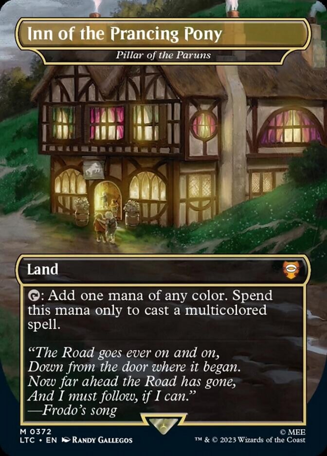 Inn of the Prancing Pony - Pillar of the Paruns [The Lord of the Rings: Tales of Middle-Earth Commander] MTG Single Magic: The Gathering | Red Claw Gaming