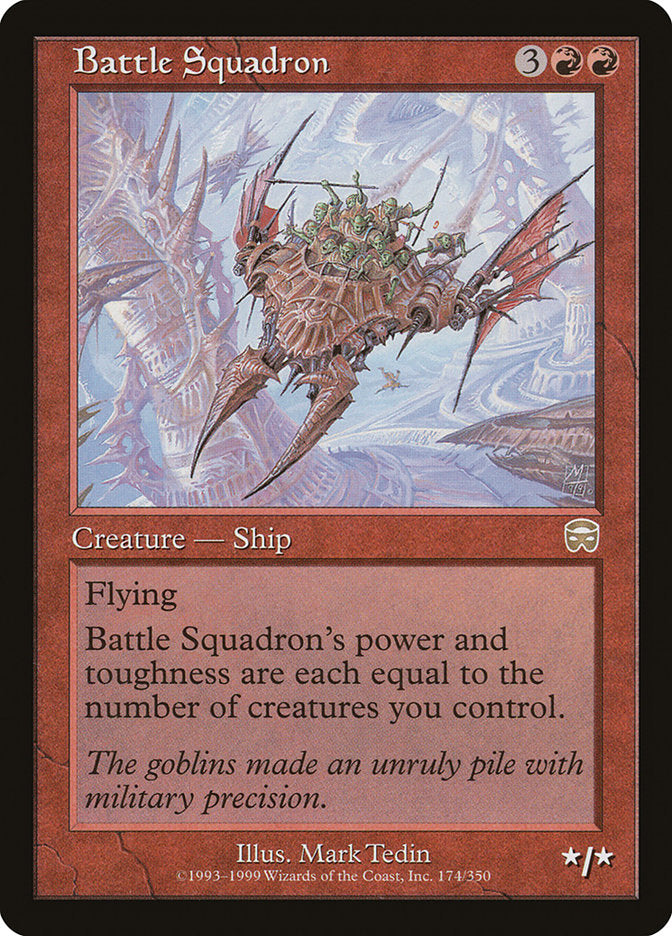 Battle Squadron [Mercadian Masques] MTG Single Magic: The Gathering | Red Claw Gaming