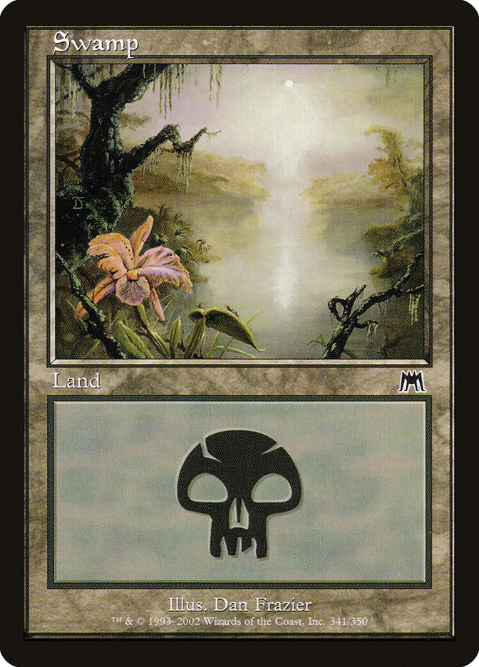 Swamp (341) [Onslaught] MTG Single Magic: The Gathering | Red Claw Gaming