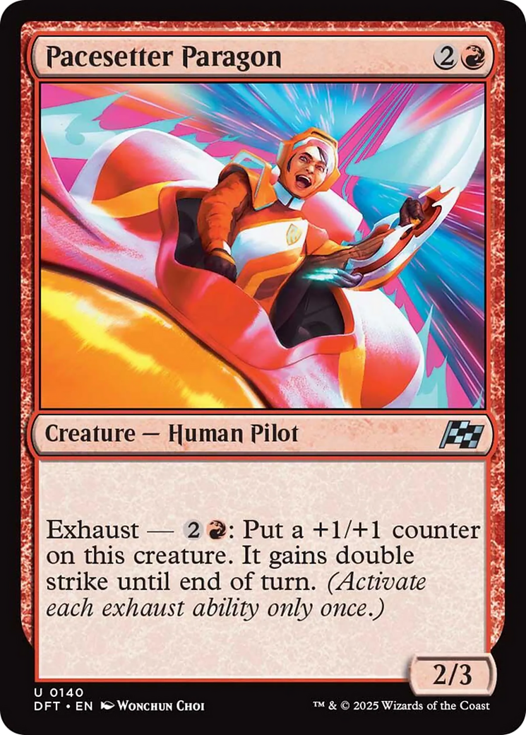 Pacesetter Paragon [Aetherdrift] MTG Single Magic: The Gathering | Red Claw Gaming