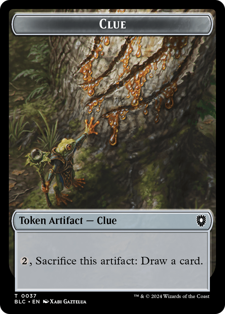 Eldrazi // Clue Double-Sided Token [Bloomburrow Commander Tokens] MTG Single Magic: The Gathering | Red Claw Gaming