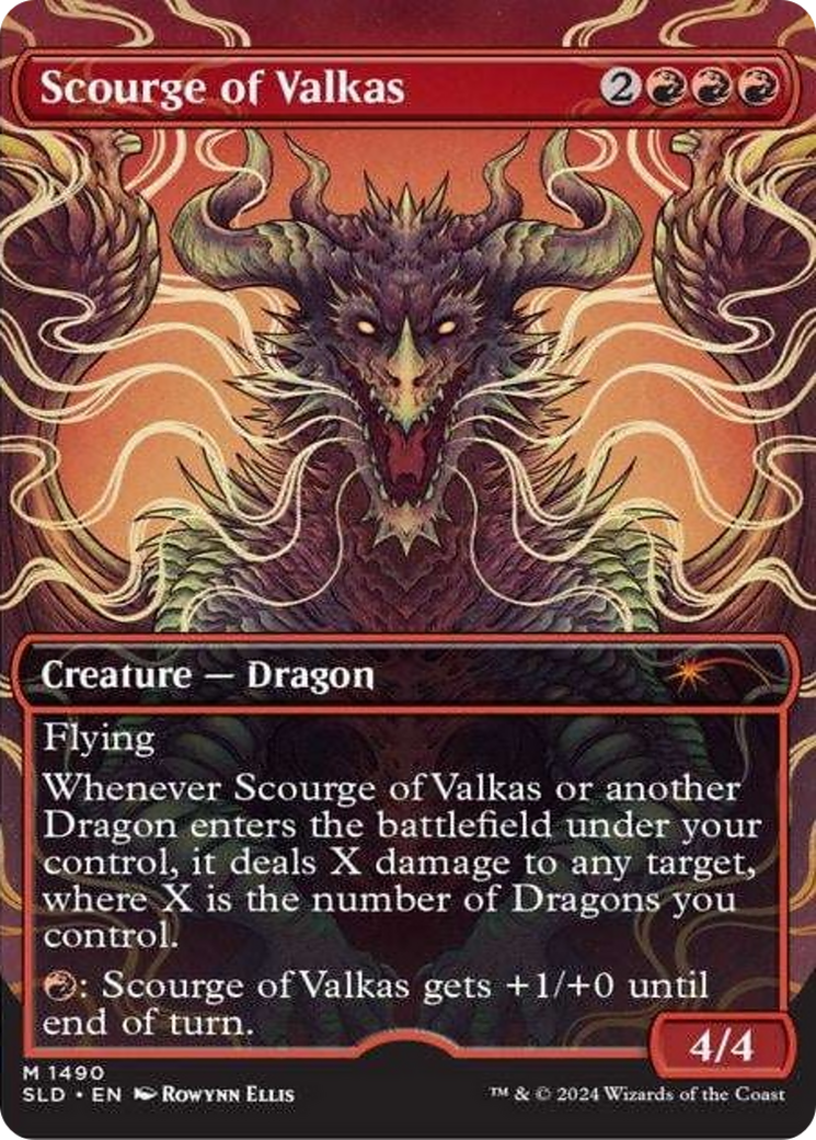 Scourge of Valkas [Secret Lair Drop Series] MTG Single Magic: The Gathering | Red Claw Gaming