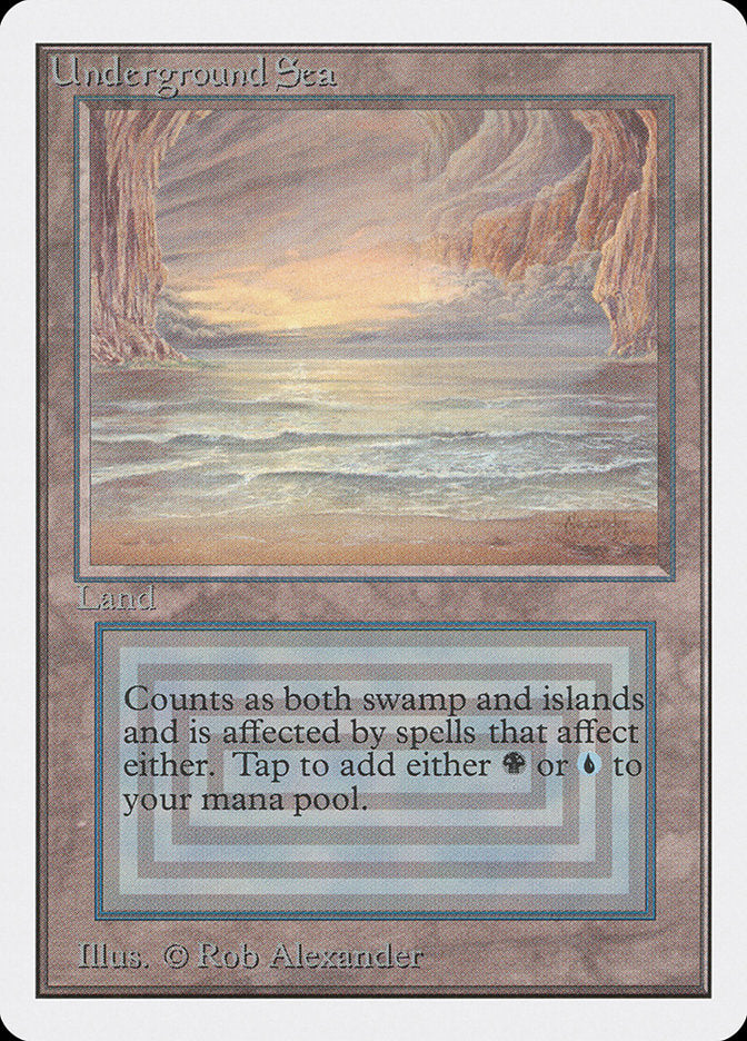 Underground Sea [Unlimited Edition] MTG Single Magic: The Gathering | Red Claw Gaming