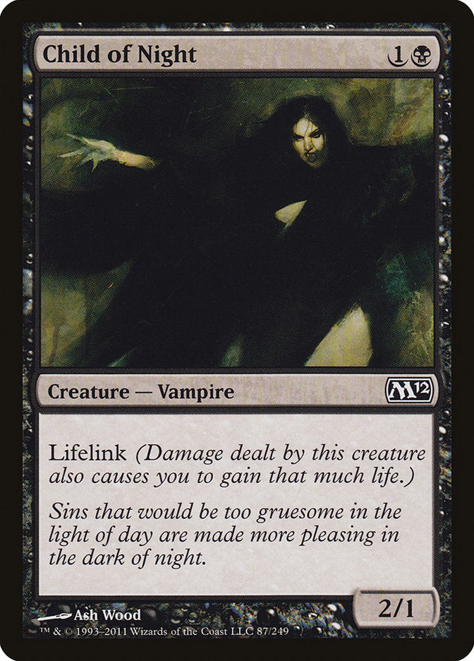 Child of Night [Magic 2012] MTG Single Magic: The Gathering | Red Claw Gaming