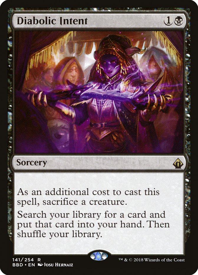 Diabolic Intent [Battlebond] MTG Single Magic: The Gathering | Red Claw Gaming