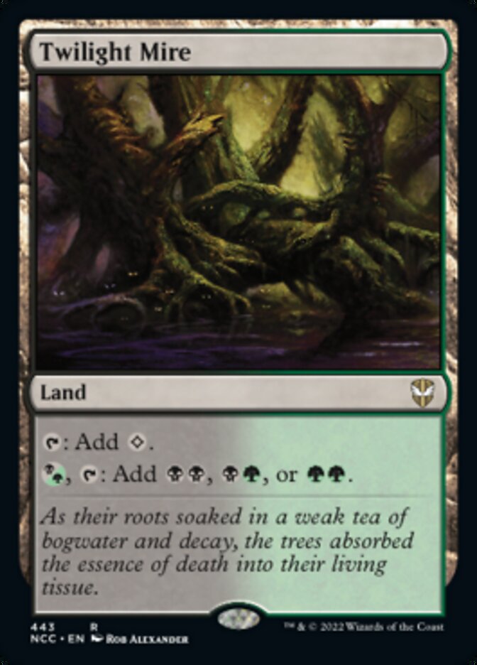 Twilight Mire [Streets of New Capenna Commander] MTG Single Magic: The Gathering | Red Claw Gaming