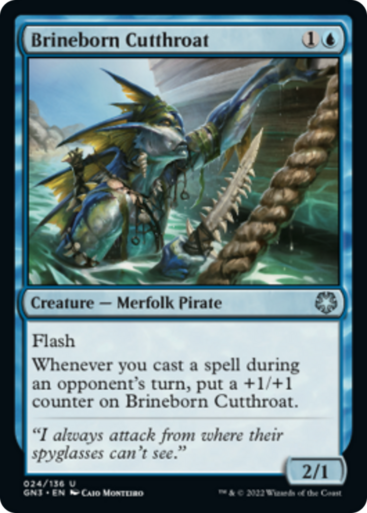 Brineborn Cutthroat [Game Night: Free-for-All] MTG Single Magic: The Gathering | Red Claw Gaming