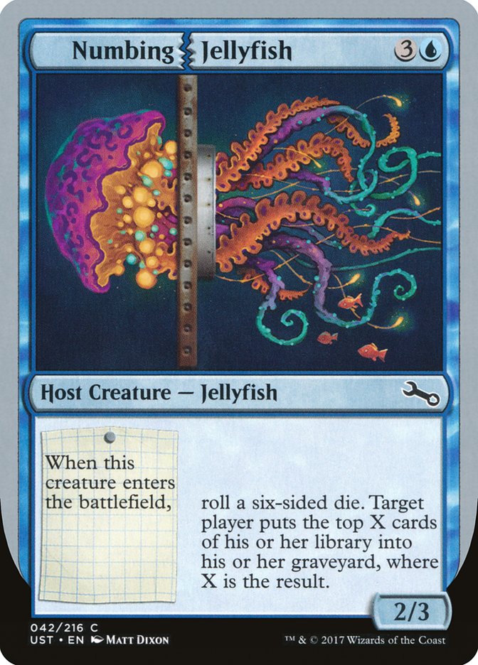Numbing Jellyfish [Unstable] MTG Single Magic: The Gathering | Red Claw Gaming