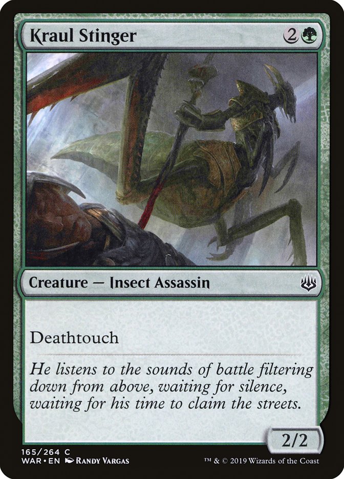 Kraul Stinger [War of the Spark] MTG Single Magic: The Gathering | Red Claw Gaming