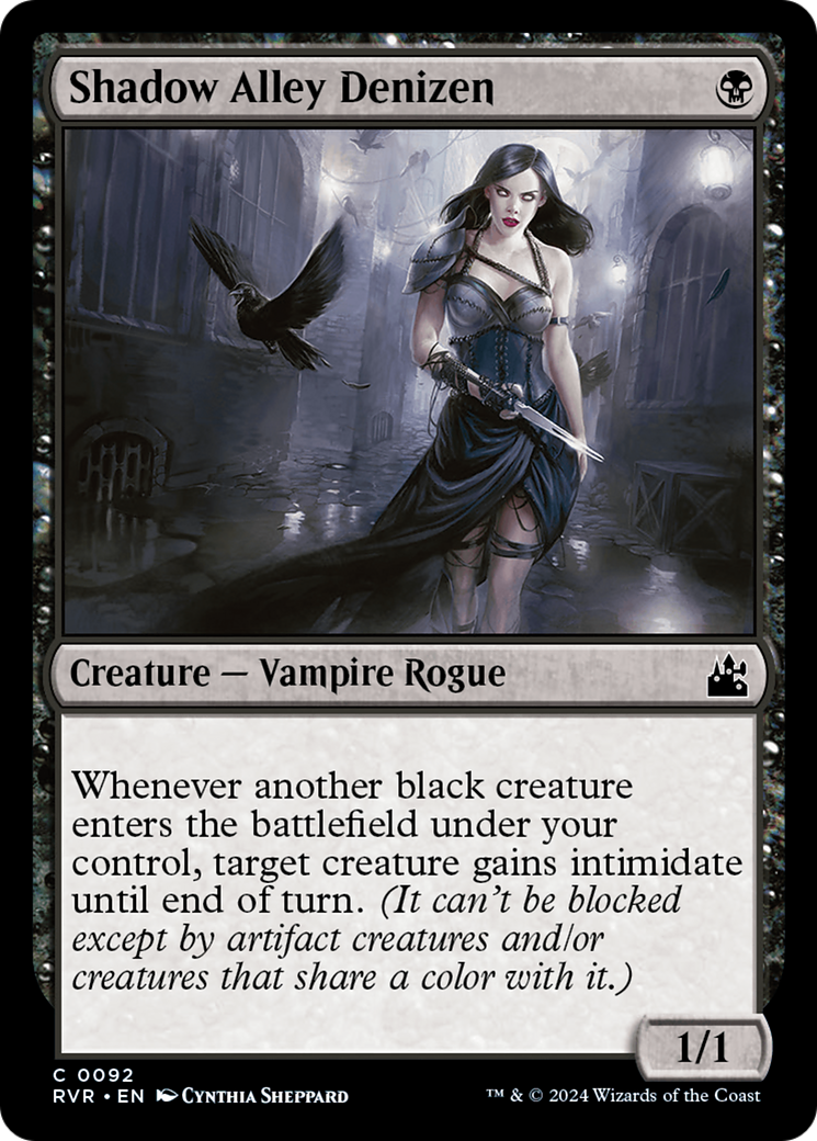 Shadow Alley Denizen [Ravnica Remastered] MTG Single Magic: The Gathering | Red Claw Gaming