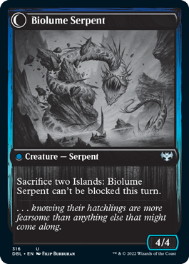 Biolume Egg // Biolume Serpent [Innistrad: Double Feature] MTG Single Magic: The Gathering | Red Claw Gaming