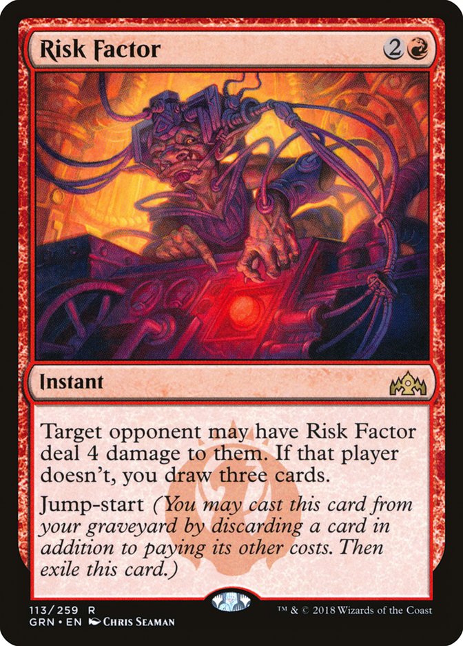 Risk Factor [Guilds of Ravnica] MTG Single Magic: The Gathering | Red Claw Gaming