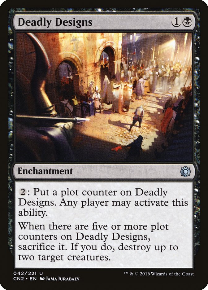 Deadly Designs [Conspiracy: Take the Crown] MTG Single Magic: The Gathering | Red Claw Gaming